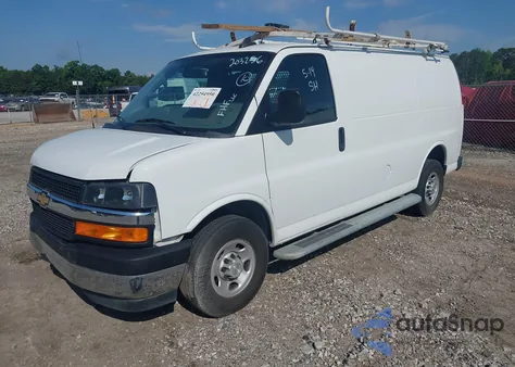 2022 Chevrolet Express Cargo Rwd 2500 Regular Wheelbase Wt из США, поврежденный, VIN 1GCWGAF75N1203256